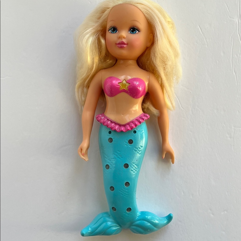 Mermaid Doll Light Up Mermaid Tail Pool Toy